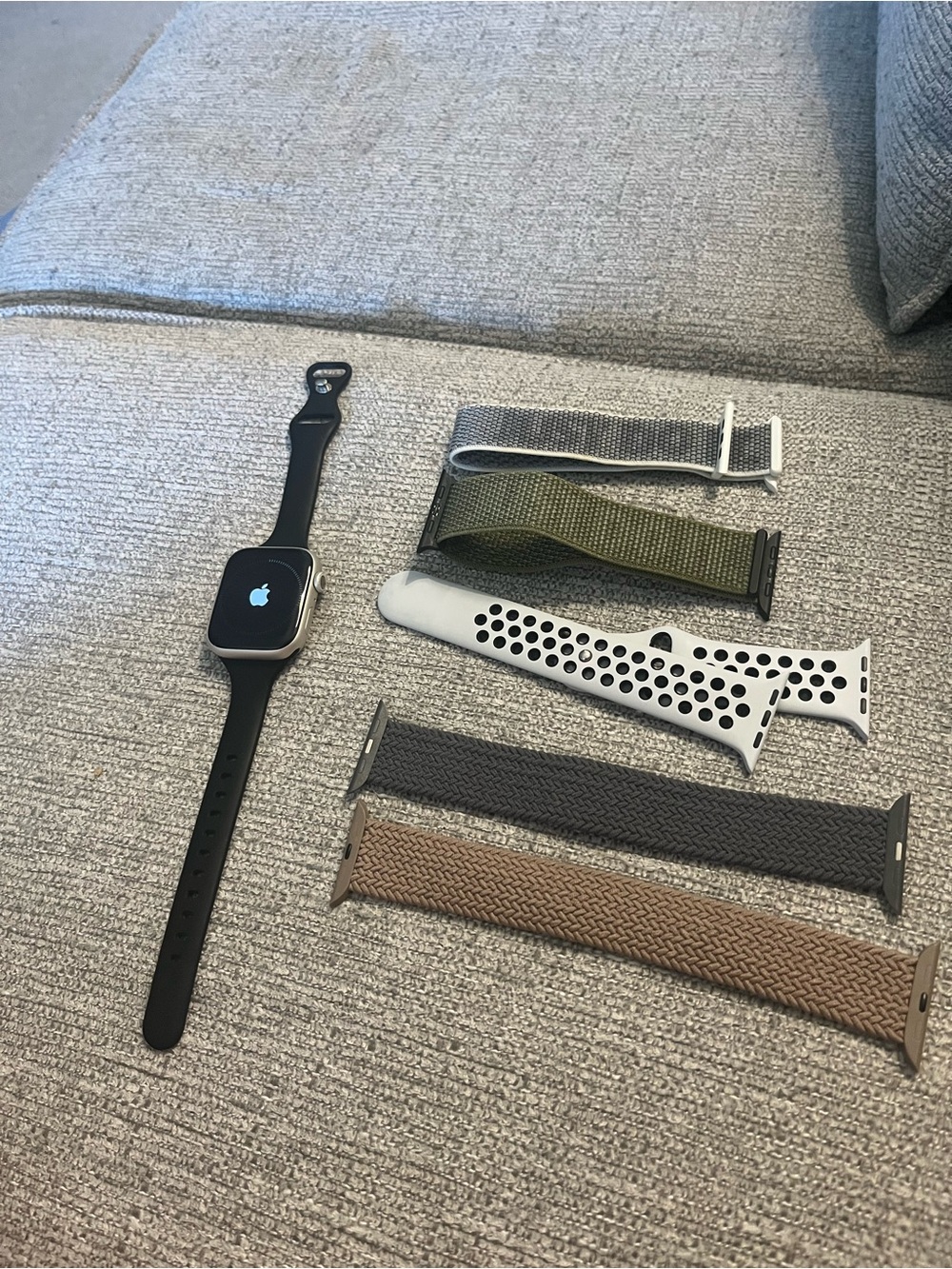 Apple Watch with 6 Bands